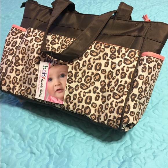 cheetah print diaper bag